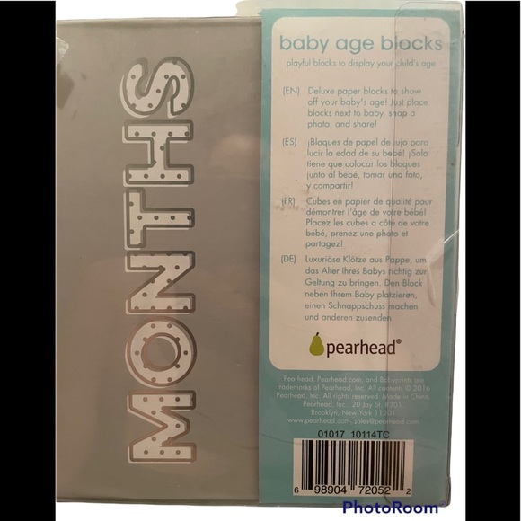 BABY AGE BLOCKS - Picture 2 of 2